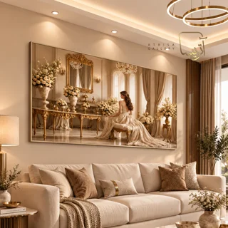 تابلو طرح دختر کد 410.1