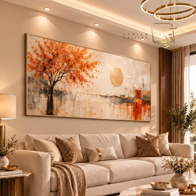 تابلو طرح طبیعت کد 823.4