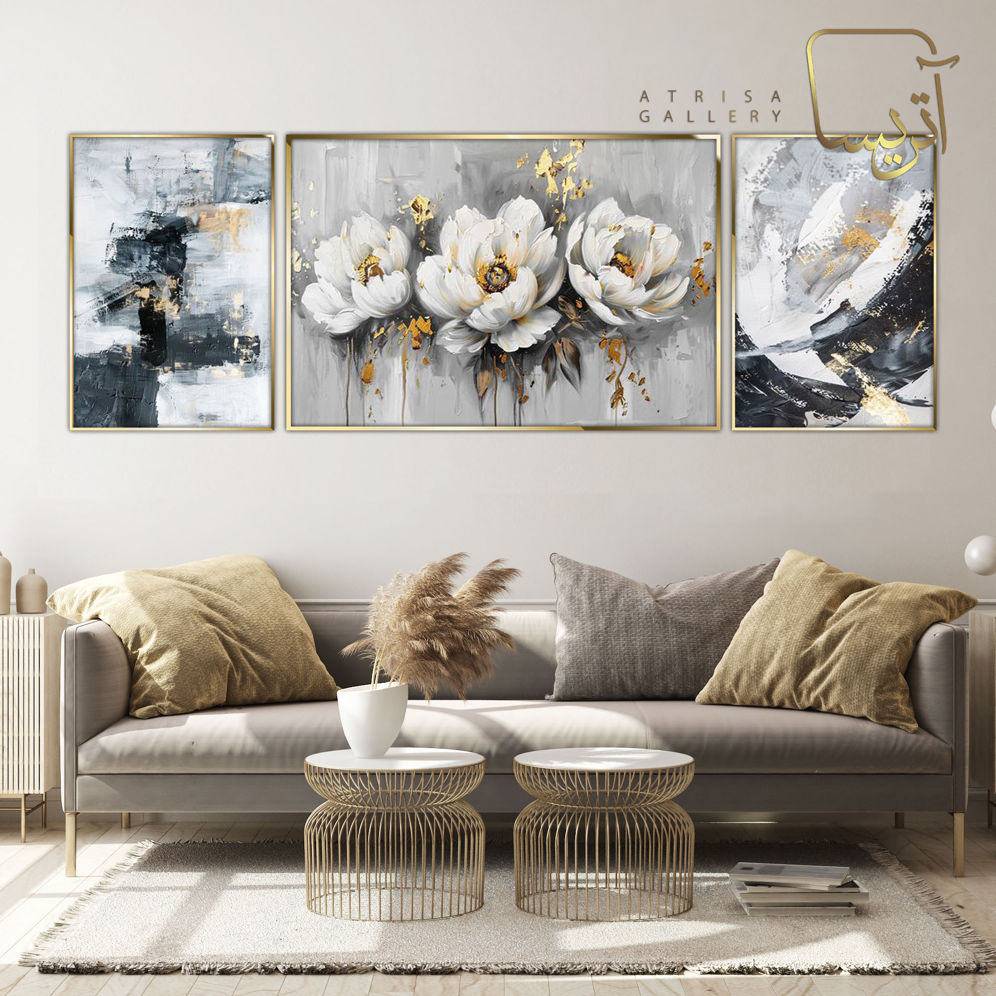 چطور با آثار هنری، دیوارهای خالی خانه‌مان را جان‌دار کنیم؟