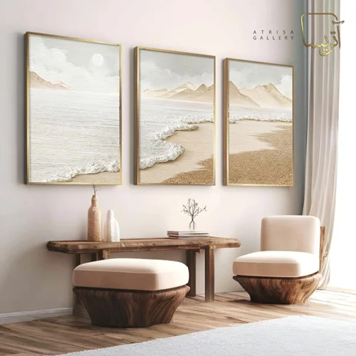 تابلو طرح دریا مدرن