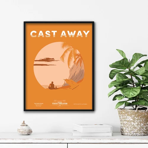 تابلو پوستر فیلم Cast Away
