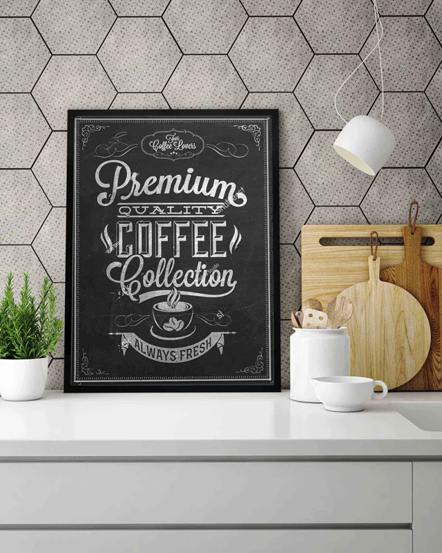 تابلو آشپزخانه premiums coffee collection