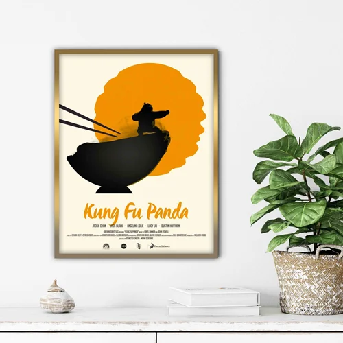 تابلو پوستر فیلم KUNG FU PANDA