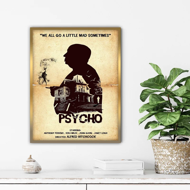 تابلو پوستر فیلم psycho