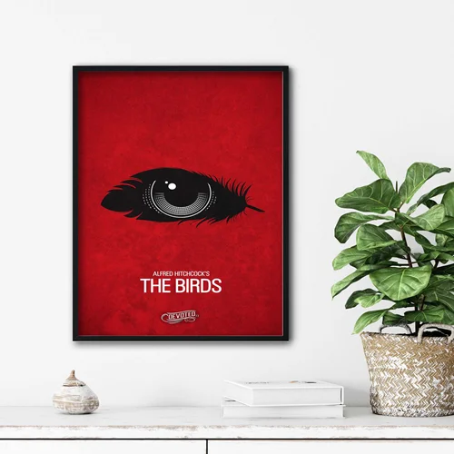تابلو پوستر فیلم the birds