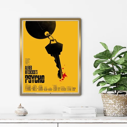 تابلو پوستر فیلم psycho