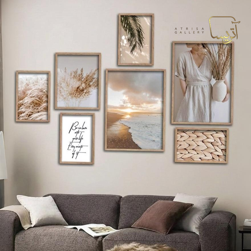 تابلو 7 تکه مدرن