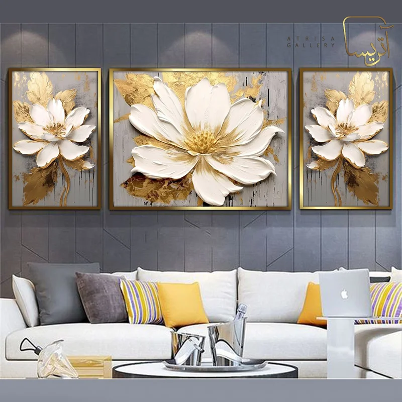 تابلو دکوراتیو طرح گل